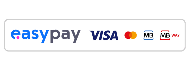 easypay · Visa · Mastercard · MB · MB Way